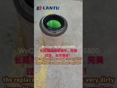 LANTU รถบรรทุกกรองอากาศเปลี่ยนกรองภายในดูเหมือนใหม่