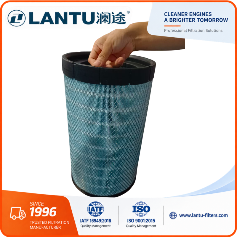 LANTU AF26433 AF26434 Engine Air Filter | Primary & Secondary Filter